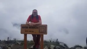 Randy on top of Machu Picchu